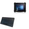 BoxWave Keyboard Compatible with DT-Research DT315CR - SlimKeys Bluetooth Keyboard - with Backlight, Portable Slim LED 7 Colors - Jet Black view 1