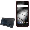 BoxWave Keyboard Compatible with Gigaset GS270 - SlimKeys Bluetooth Keyboard - with Backlight, Portable Slim LED 7 Colors - Jet Black view 1