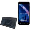 BoxWave Keyboard Compatible with Avvio L600 - SlimKeys Bluetooth Keyboard - with Backlight, Portable Slim LED 7 Colors - Jet Black view 1