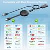 4K Wireless HDMI Display Adapter, 5G HDMI Wireless Dongle Adapter, Mirroring Extender Stream Video/Audio from Android/iOS/Windows/MacOS/Laptop to TV/Monitor/Projector, Support Airplay DLNA Miracast view 3