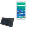 BoxWave Keyboard Compatible with Gionee S6 Pro - SlimKeys Bluetooth Keyboard - with Backlight, Portable Slim LED 7 Colors - Jet Black view 1