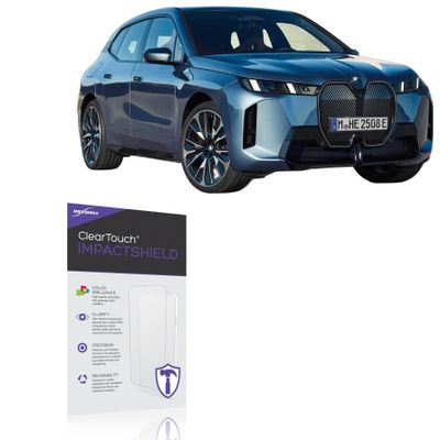 BoxWave Screen Protector Compatible with BMW 2026 iX Display (14.9 in) - ClearTouch ImpactShield (2-Pack), Impenetrable Screen Protector Flexible Film
