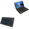BoxWave Keyboard Compatible with Dragon Touch i10X - SlimKeys Bluetooth Keyboard - with Backlight, Portable Slim LED 7 Colors - Jet Black view 1