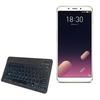 BoxWave Keyboard Compatible with Meizu M6s - SlimKeys Bluetooth Keyboard - with Backlight, Portable Slim LED 7 Colors - Jet Black view 1