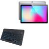 BoxWave Keyboard Compatible with Alldocube M5XS - SlimKeys Bluetooth Keyboard - with Backlight, Portable Slim LED 7 Colors - Jet Black view 1