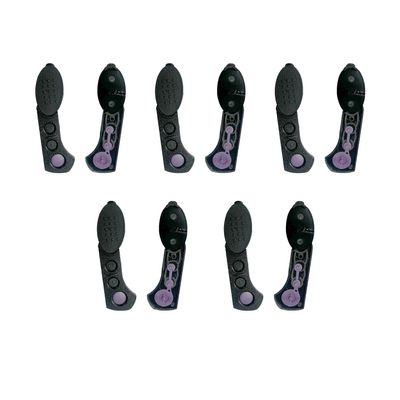 5-Pack PTT Buttons & Bezels for XTS3000/XTS5000 - TX Launch Key-Press Rubber Replacement Kit, Two Way Radio Accessories