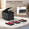 ORICO 5 Bay USB 3.1 Hard Drive Enclosure - Plug and Play DAS Enclosure with 12V/10A Power Adapter, Maximum 5*22TB Storage for Home Data Management - 9758C3 view 2