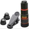 Portable Pocket Compact Monoculars,4 in 1 Universal Phone Camera Lens Kit 8X Telephoto Lens Wide Angle Lens,for Bird Wat view 1
