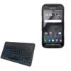 BoxWave Keyboard Compatible with Kyocera DuraForce XD - SlimKeys Bluetooth Keyboard - with Backlight, Portable Slim LED 7 Colors - Jet Black view 1
