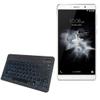 BoxWave Keyboard Compatible with ZTE Axon 7 Max - SlimKeys Bluetooth Keyboard - with Backlight, Portable Slim LED 7 Colors - Jet Black view 1