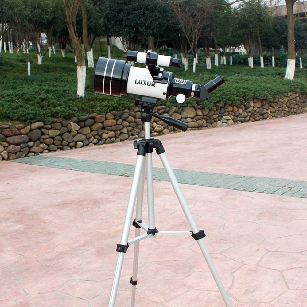 Telescope for Kids Beginners Adults,70mm Aperture 300mm Focal Length AZ Mount Astronomical Refracting,with Tripod & Find