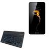 BoxWave Keyboard Compatible with Alcatel Flash Plus 2 - SlimKeys Bluetooth Keyboard - with Backlight, Portable Slim LED 7 Colors - Jet Black view 1