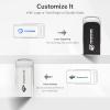 Bulk Custom Logo USB Drives with Leather Case, Personalized Metal Engraved Thumb Drives with Custom Packaging Options for Corporate Gifts, Brand Promotions, Events (100,16 GB) view 2