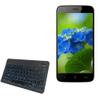 BoxWave Keyboard Compatible with Ark Benefit S505 - SlimKeys Bluetooth Keyboard - with Backlight, Portable Slim LED 7 Colors - Jet Black view 1