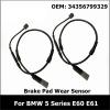 2Pcs Car Front Brake Pad Wear Sensor 34356799329 Compatible for i3 5 Series E60 E61 view 2
