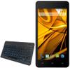 BoxWave Keyboard Compatible with Karbonn Titanium Dazzle 2 - SlimKeys Bluetooth Keyboard - with Backlight, Portable Slim LED 7 Colors - Jet Black view 1