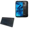 BoxWave Keyboard Compatible with Blackview BV6800 Pro - SlimKeys Bluetooth Keyboard - with Backlight, Portable Slim LED 7 Colors - Jet Black view 1