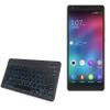 BoxWave Keyboard Compatible with Walton Primo GM3+ (3GB) - SlimKeys Bluetooth Keyboard - with Backlight, Portable Slim LED 7 Colors - Jet Black view 1