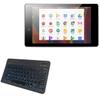 BoxWave Keyboard Compatible with PiPO N8 Tablet - SlimKeys Bluetooth Keyboard - with Backlight, Portable Slim LED 7 Colors - Jet Black view 1