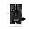 40X22 HD Powerful Binoculars 2000M Long Range Folding Mini Telescope BAK4Optics for Hunting Sports Outdoor Camping view 4