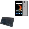 BoxWave Keyboard Compatible with ZTE Blade A610 - SlimKeys Bluetooth Keyboard - with Backlight, Portable Slim LED 7 Colors - Jet Black view 1