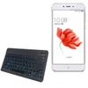 BoxWave Keyboard Compatible with 360 N4A - SlimKeys Bluetooth Keyboard - with Backlight, Portable Slim LED 7 Colors - Jet Black view 1