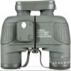 10X50 Military Binoculars with Compass Rangefinder Fogproof BAK4 Prism Lens Military Binocular Suitable for Navigation/B view 1