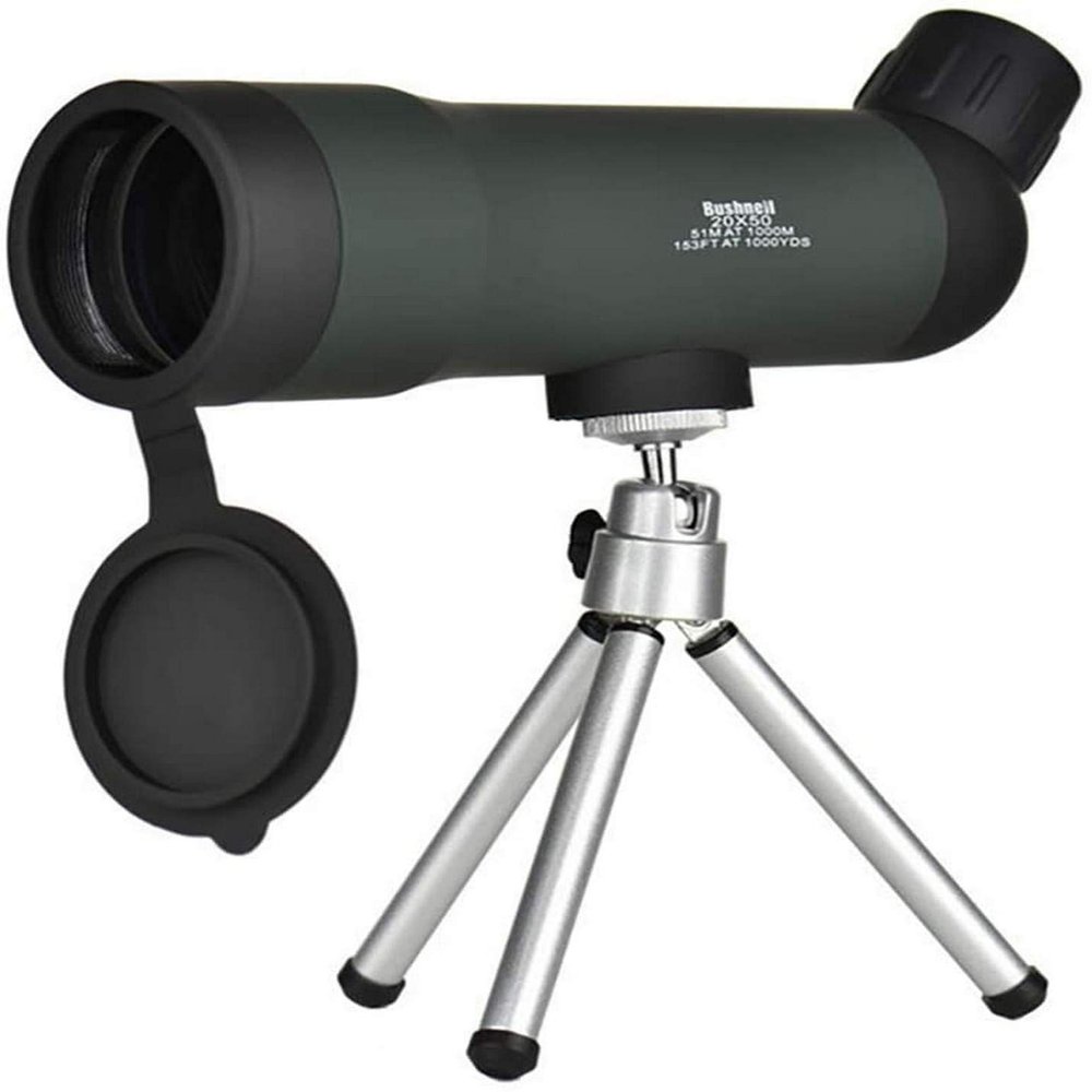 20x50AE Waterproof Angled ng Scope with Tripod, 45-Degree Angled Eyepiece, Optics Zoom 39-15m/1000m for Target Shooting