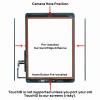 for iPad 5th Generation 9.7" 2017 Screen Replacement Digitizer Touch Glass for iPad A1822 A1823 with Home Button view 2