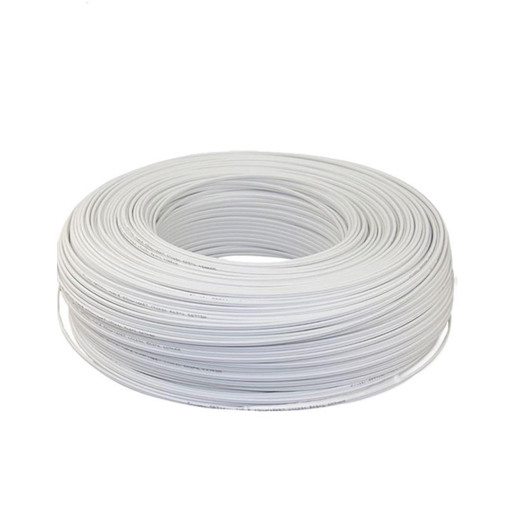 100m optical cable for indoor and outdoor home decoration, single mode broadband (White indoor 1core)