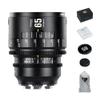 7artisans 65mm T2.9 Macro 2X Infinte Series Manual Full-Frame Large Aperture Prime Cine Lens Compatible for Nikon Z Mount Z9,Z8,Z7,Z72,Z6,Z62,Z63,Zf,Z5,Z5II Mirrorless Camera view 1