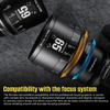 7artisans 65mm T2.9 Macro 2X Infinte Series Manual Full-Frame Large Aperture Prime Cine Lens Compatible for Nikon Z Mount Z9,Z8,Z7,Z72,Z6,Z62,Z63,Zf,Z5,Z5II Mirrorless Camera view 4
