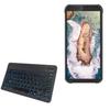 BoxWave Keyboard Compatible with Blackview BV5500 - SlimKeys Bluetooth Keyboard - with Backlight, Portable Slim LED 7 Colors - Jet Black view 1