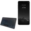BoxWave Keyboard Compatible with LG Signature Edition 2018 - SlimKeys Bluetooth Keyboard - with Backlight, Portable Slim LED 7 Colors - Jet Black view 1
