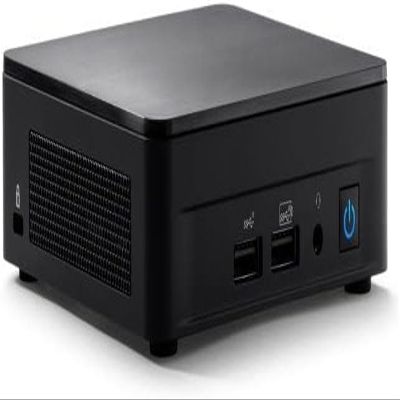 ASUS 2025 NUC 12 Pro Kit Mini Desktop 12-Core Core i7-1270P UHD Graphics 48 GBDDR4 2 TB NVMe SSD Thunderbolt 4 WI-FI BT 5.3 USB-C HDMI2.1 RJ-45 Windows 10 Pro w/RE USB