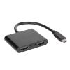 4 in 1 Type C Hub Docking Station AY100, USB3.0 Interface, Fast Charging, 4K Ultra Clear Output, Aluminum Alloy Material, VESA DP1.2 Compliant view 2