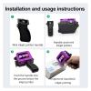 BINBINNIAO Mini Portable Handheld Inkjet Printer Production Date QR Code Label Encoder 12.7mm Supporting Multiple Language Systems(Printer - 3 Ink) view 4