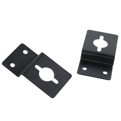 2pcs Speakers Wall Mount Brackets Heavy Duty Metal Hanger Minimalists Speakers Bracket for Most Speakers Accessory Bracket