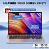 Laptop Privacy Screen 14 Inch 16:10 Aspect Ratio, Removable Laptop Screen Privacy Shield Compatible with Lenovo Hp Dell Acer Asus Thinkpad Envy Xps, Anti Glare Blue Light Computer Filter Protector view 2