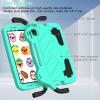 Case Compatible with iPad Air 11 Inch M2(2024)/Pro 11 Inch (M4) 2024 ReleasedLightweight EVA Shockproof Kids Friendly Cover with Handle Stand Thickned Cornor Impact Tablet Cover (GREEN) view 2