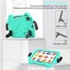 Case Compatible with iPad Air 11 Inch M2(2024)/Pro 11 Inch (M4) 2024 ReleasedLightweight EVA Shockproof Kids Friendly Cover with Handle Stand Thickned Cornor Impact Tablet Cover (GREEN) view 3