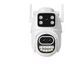 LNBBEQ 6K 12MP WiFi Camera PTZ Dual Screen 8X Digital Zoom AI Auto Tracking Outdoor 8MP CCTV IP Camera Security Protection(EU Plug,12MP with 128G Card) view 1