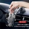 DJCDDM Car Phone Holder, Car Suction Cup Phone Holder, Air Vent Mounting Bracket, GPS Navigation Stand Rack for All Mobile Phone Stand view 3