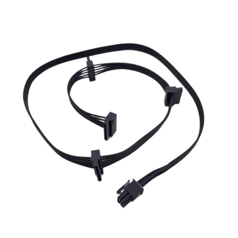 bodateng Modular Power Cable for G1 G2 G3 G+ B1 B2 B5 650W 750W 850W, GPU PCIe 8Pin, CPU 4+4Pin, SATA IDE, ATX 24Pin(4 SATA Angled)