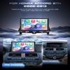 4G+64G Android 15 Car Stereo for Honda Accord 8th 2008-2013 with Wireless Carplay Android Auto, 10.1 Inch 1280 * 720 Touch Screen GPS/WiFi/Bluetooth 5.0/ FM/32EQ/ SWC/Backup Camera view 4
