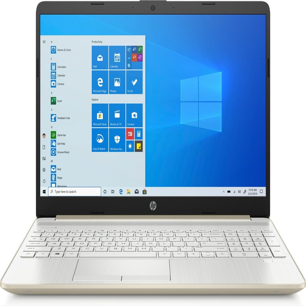 HP Laptop | 15-DW300 | 15.6" 1920 x 1080 LED-Backlit | Intel Core i5-1135G7 4-Core | 64GB DDR4 | 2TB SSD | Windows 10 Pro | Wi-Fi 5 - Bluetooth 4.2 - Backlit Keyboard - 720p HD Camera - Gold