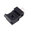 Flash Hot Shoe Mount Adapter /4 Thread Screw Bracket Compatible with Cameras LED Lights Microphones Adjustable Cold Shoe Mount for Photography Accessories view 2