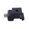 Flash Hot Shoe Mount Adapter /4 Thread Screw Bracket Compatible with Cameras LED Lights Microphones Adjustable Cold Shoe Mount for Photography Accessories view 3