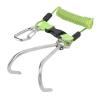 Fydun Spring Coiled Diving Hook | Stainless Steel Double End Snap Clamp/Holder with Archery Storage Box/Cover Buckle | Diving Lanyard for Cameras, Pointers, Flashlights | Diving Accessories for view 2