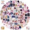 100 PCS BookTok Memes Stickers - Emotional Book Quotes & Romance Reading Aesthetic Holographic Vinyl PVC Stickers, Waterproof Scrapbooking Decals for Laptops & Gift for Readers view 1